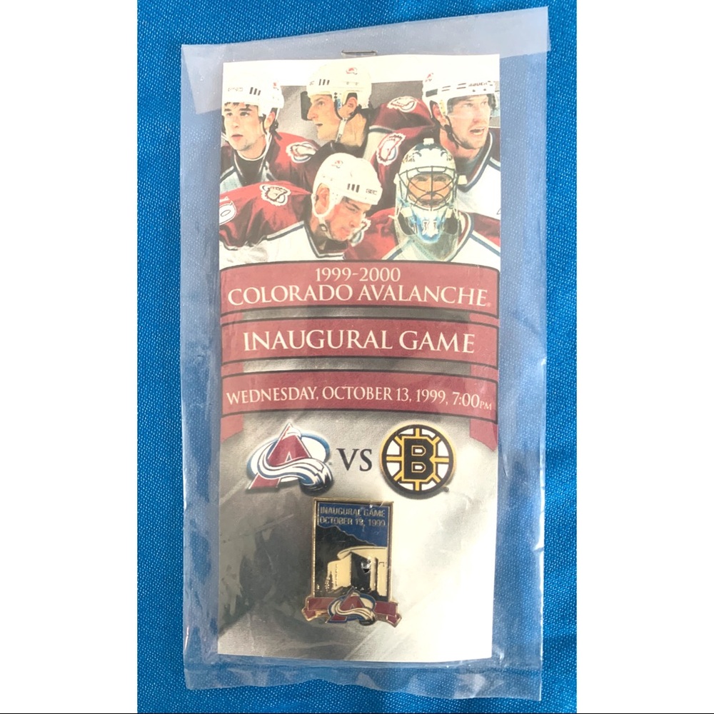 Colorado Avalanche 1999 Inaugural Collectable Pin Vintage Rare Collector item